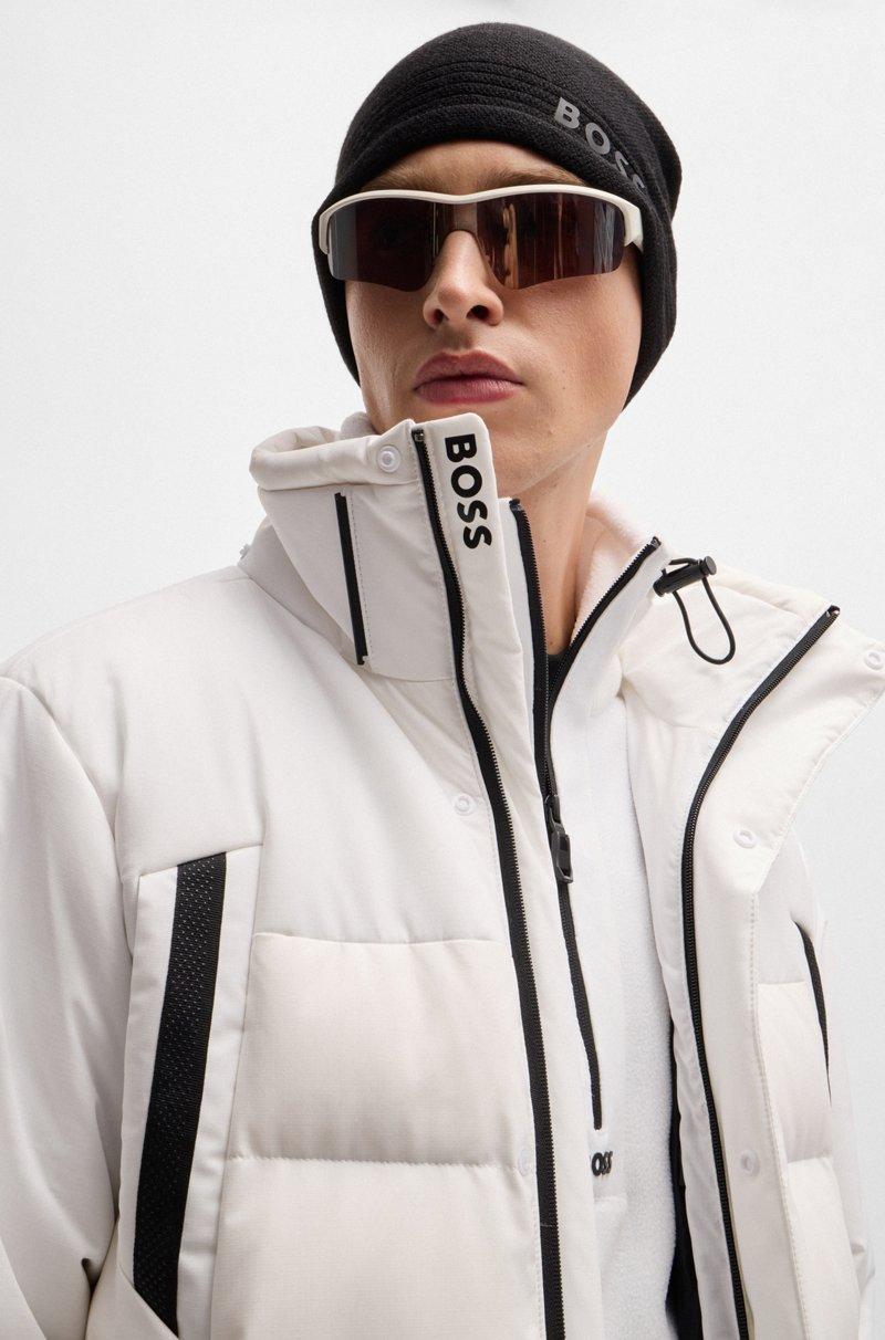 Hugo Boss Parka Repelente Al Agua Con Relleno De Plumón