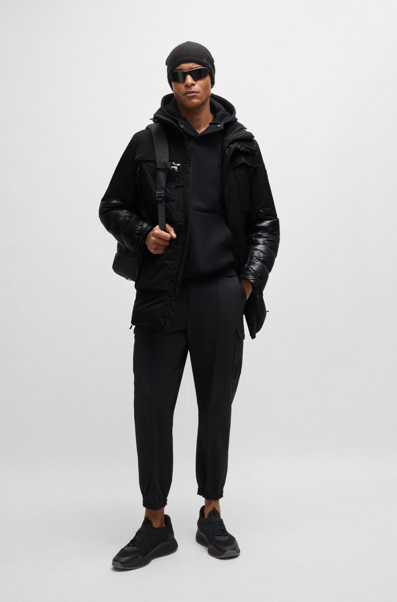 Hugo Boss Parka Repelente Al Agua Con Relleno De Plumón