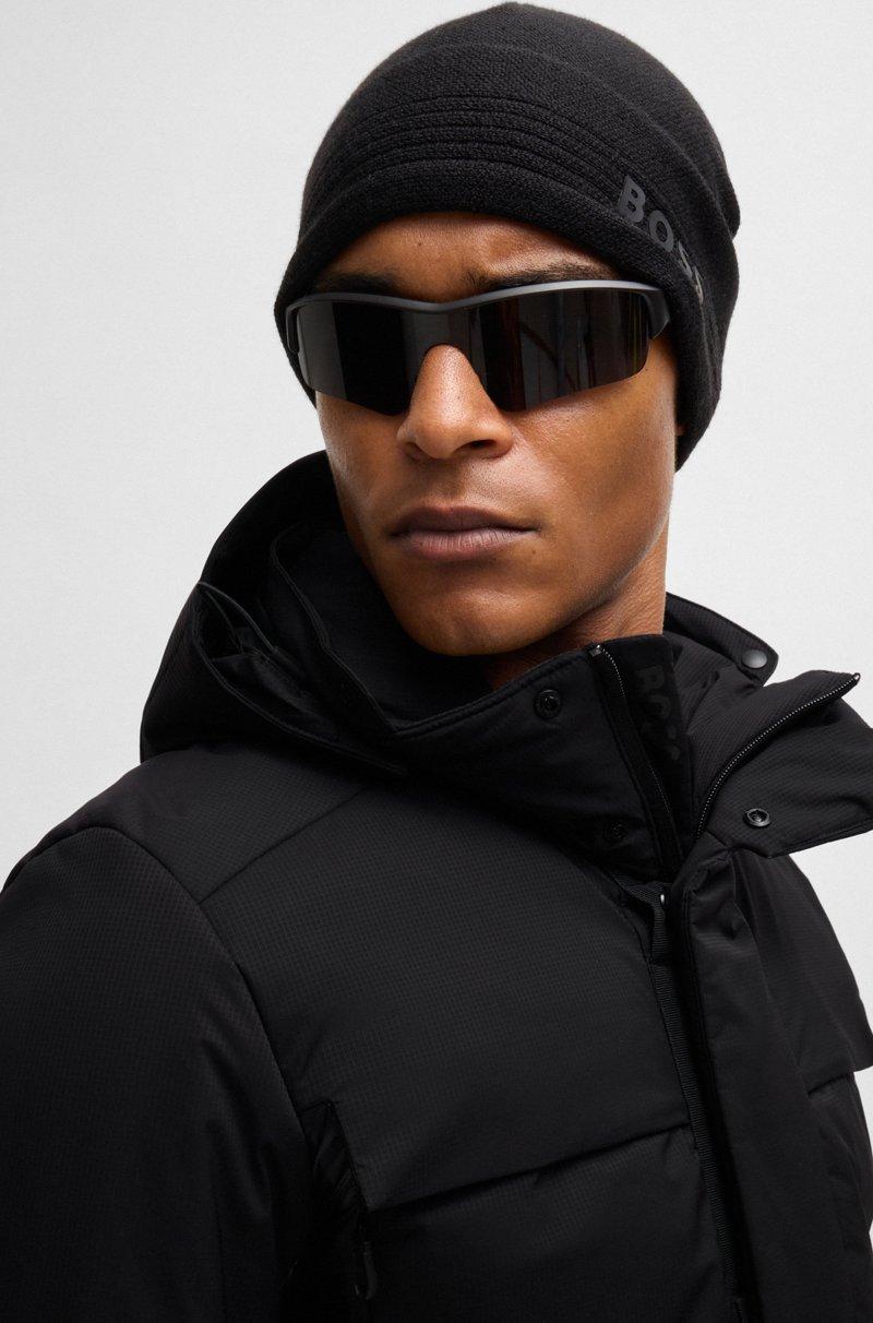 Hugo Boss Parka Repelente Al Agua Con Relleno De Plumón