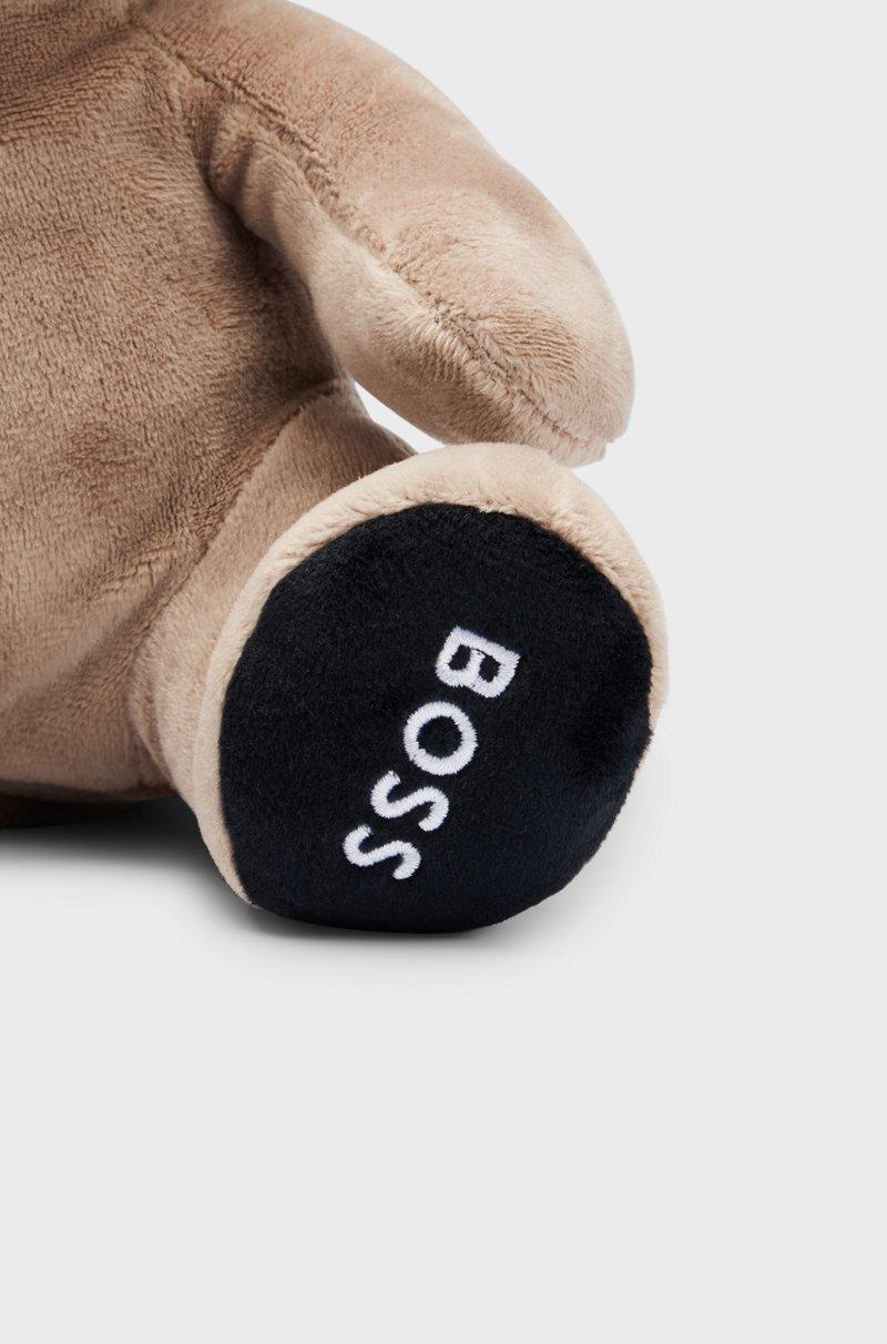 Hugo Boss Peluche De Panda Rojo Con Logo Bordado Para Bebés