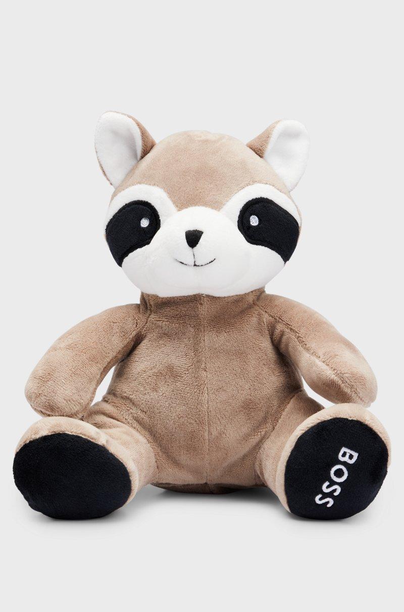 Hugo Boss Peluche de panda rojo con logo bordado para bebés