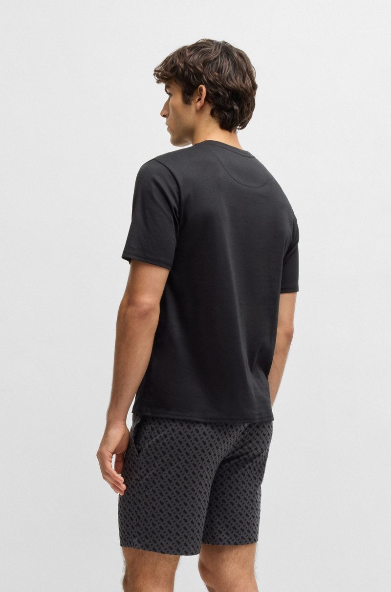 Hugo Boss Pijama De Algodón Con Logo Y Monogramas En Caja De Regalo