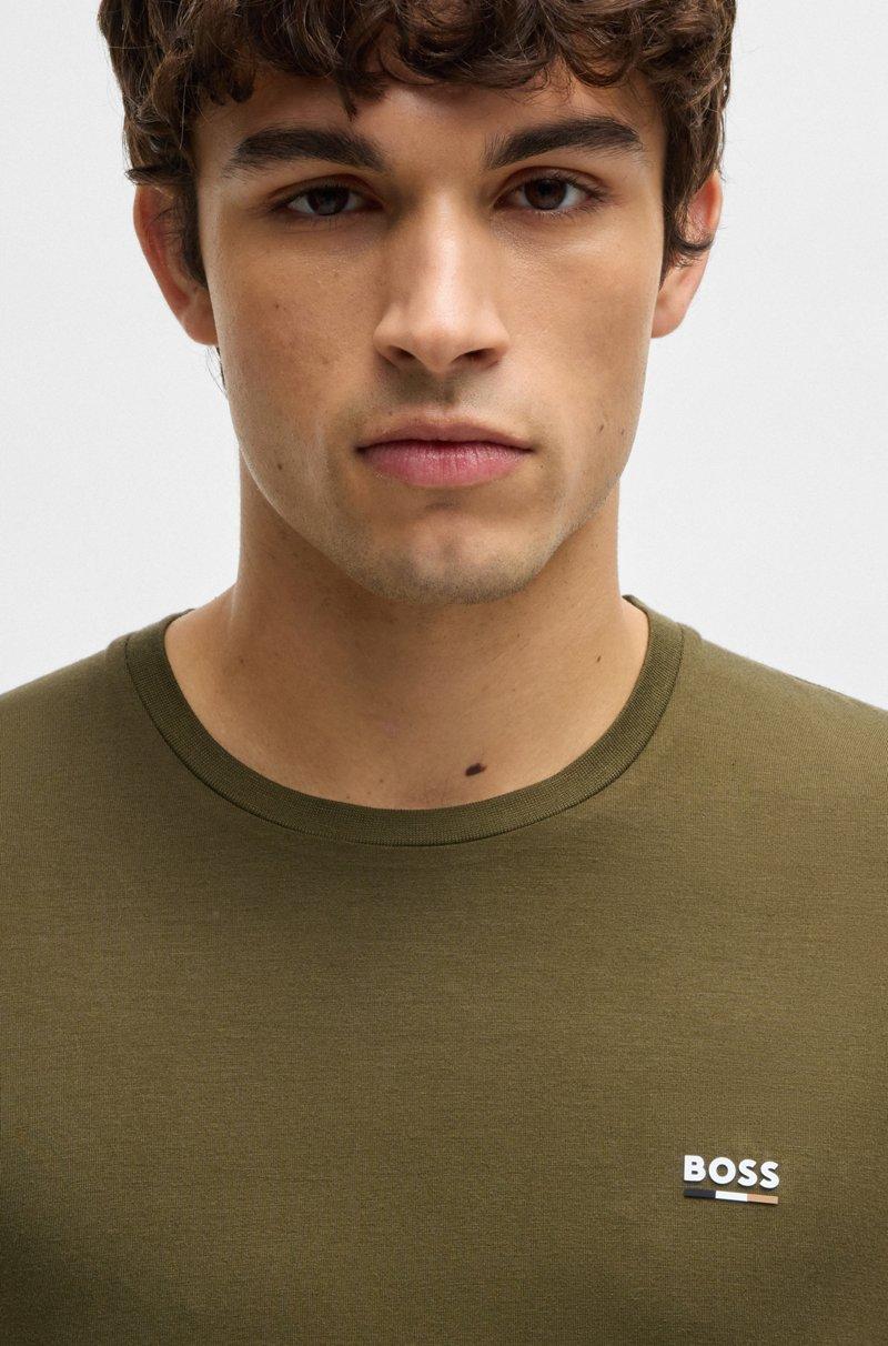 Hugo Boss Pijama De Punto De Bambú Elástico En Caja De Regalo