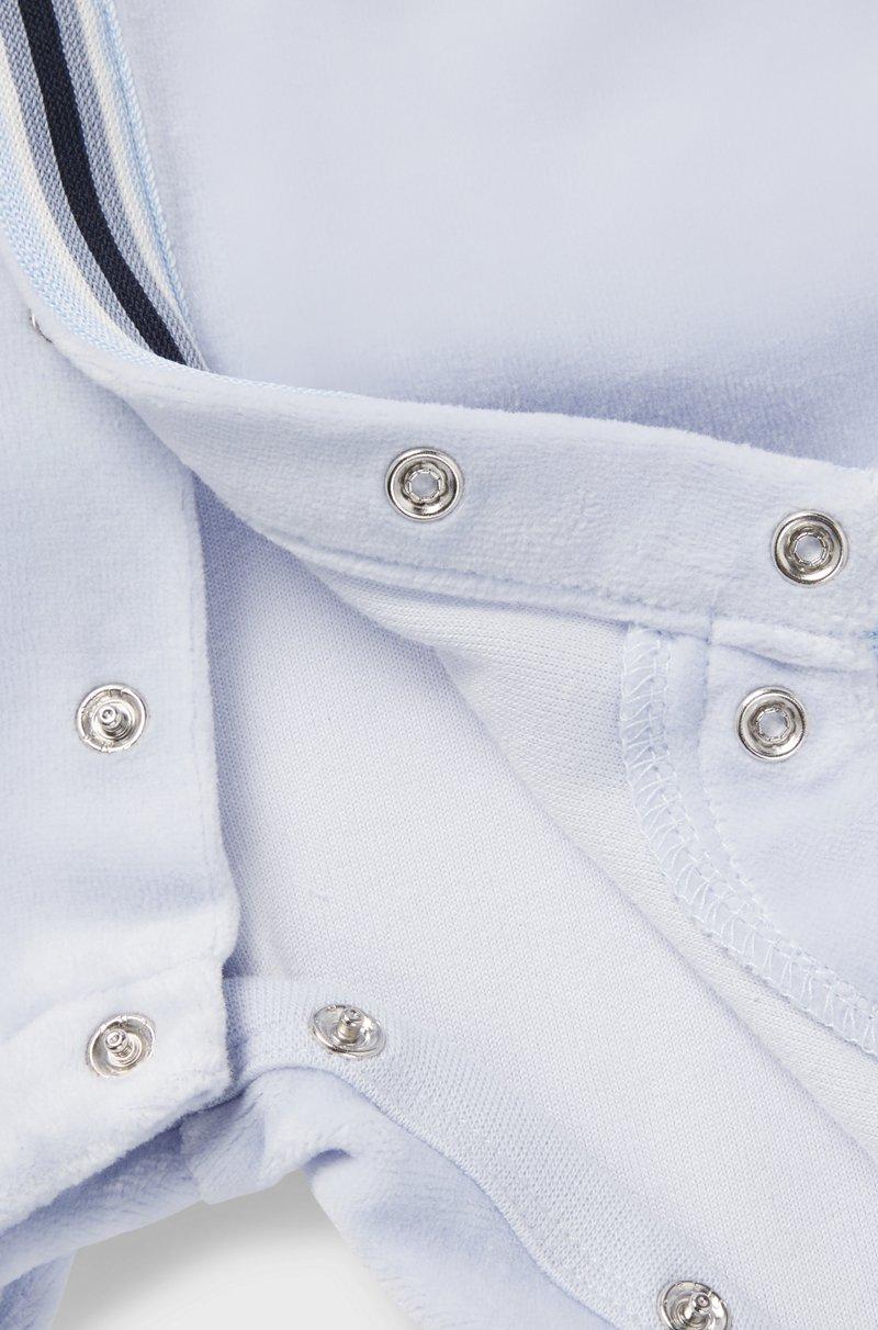 Hugo Boss Pijama Integral De Terciopelo Para Bebé En Caja De Regalo