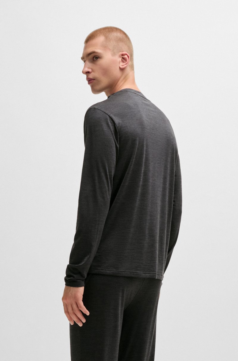 Hugo Boss Pijama Regular Fit Con Monogramas Double B Bordados