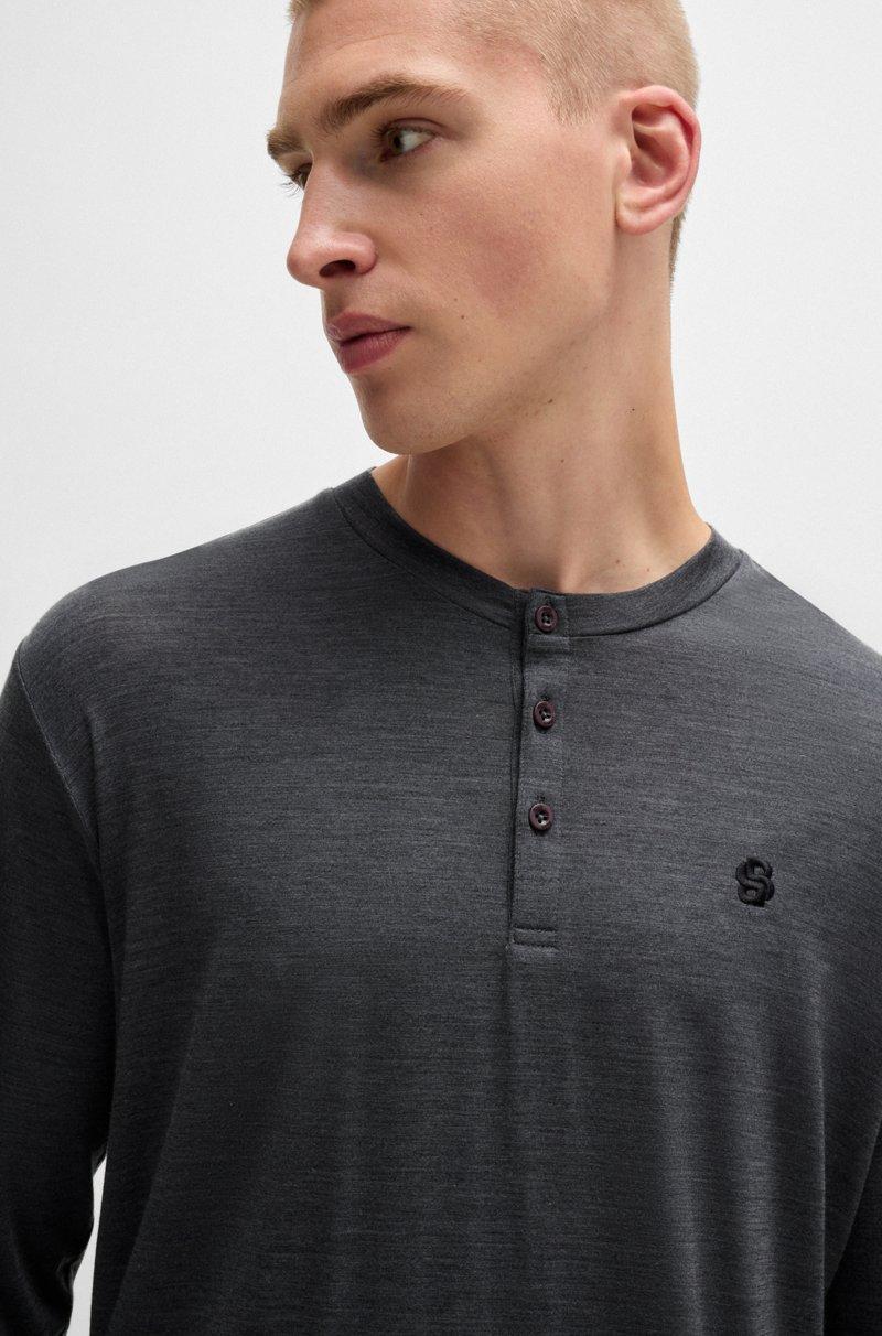 Hugo Boss Pijama Regular Fit Con Monogramas Double B Bordados