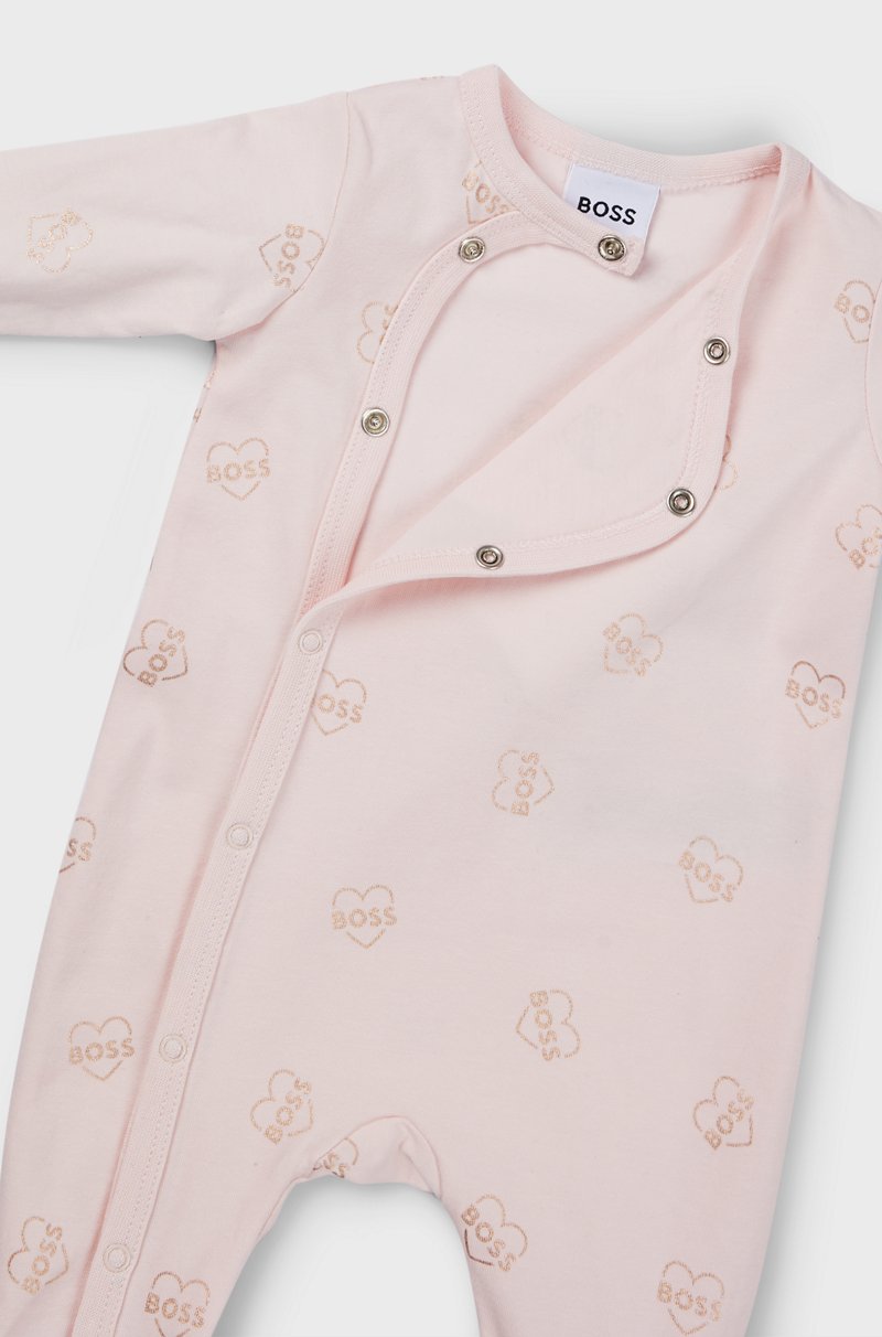 Hugo Boss Pijama Y Gorro En Caja De Regalo Para Bebés