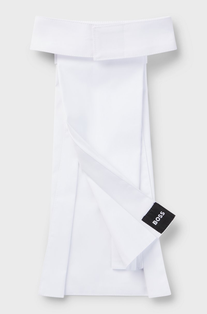 Hugo Boss Plastrón De Equitación En Una Sola Pieza Con Logo De Purpurina