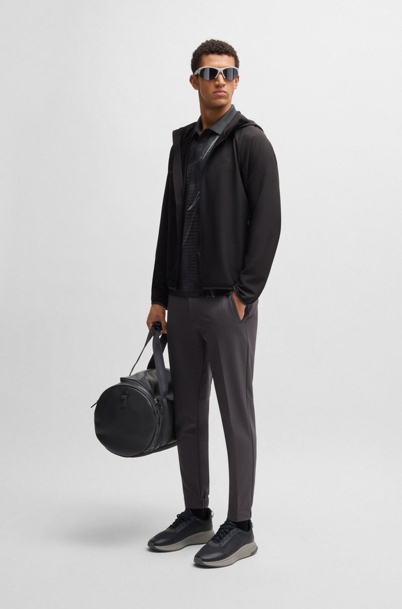 Hugo Boss Polo Active Paddy Con Estampado Gráfico Y Protección UV