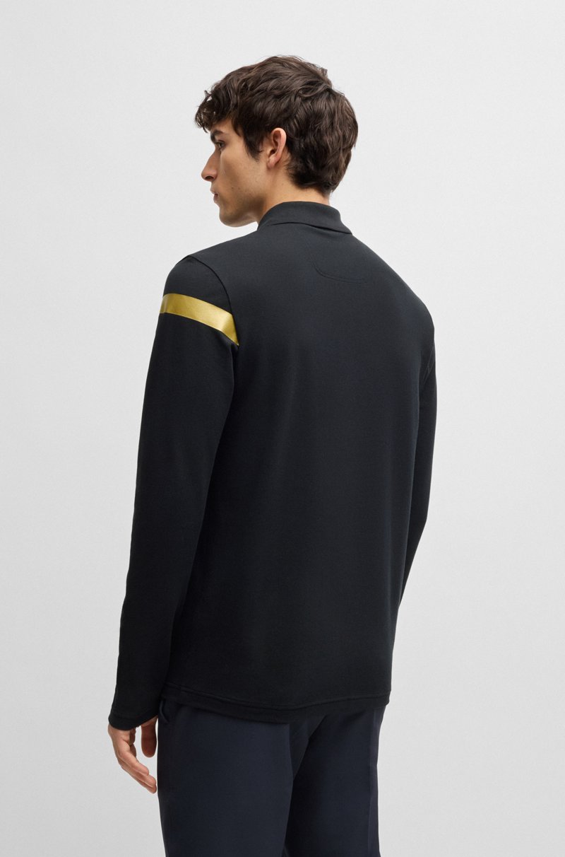 Hugo Boss Polo Activo De Algodón Con Control De La Humedad