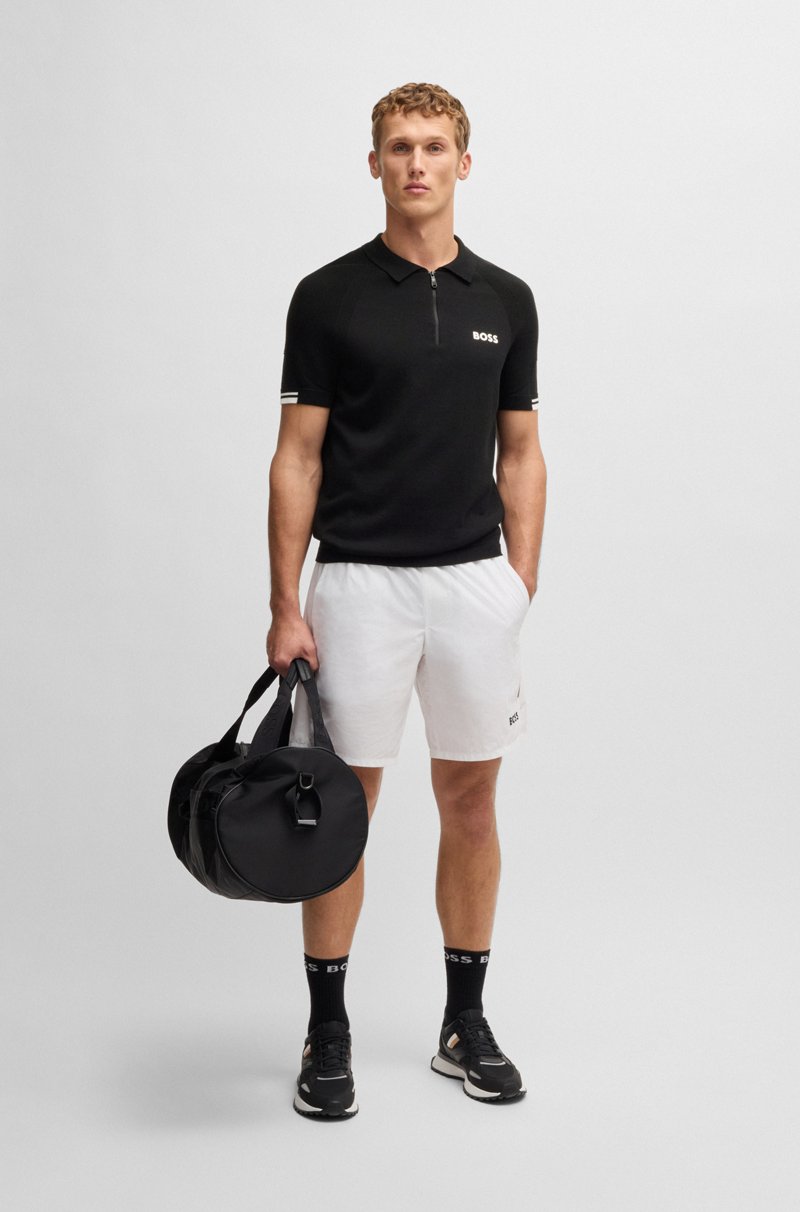 Hugo Boss Polo Activo Slim Fit De Punto Con Control De La Humedad
