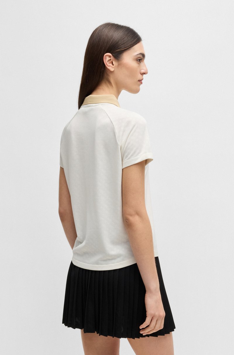 Hugo Boss Polo Con Bloques De Color Y Detalle De Logo