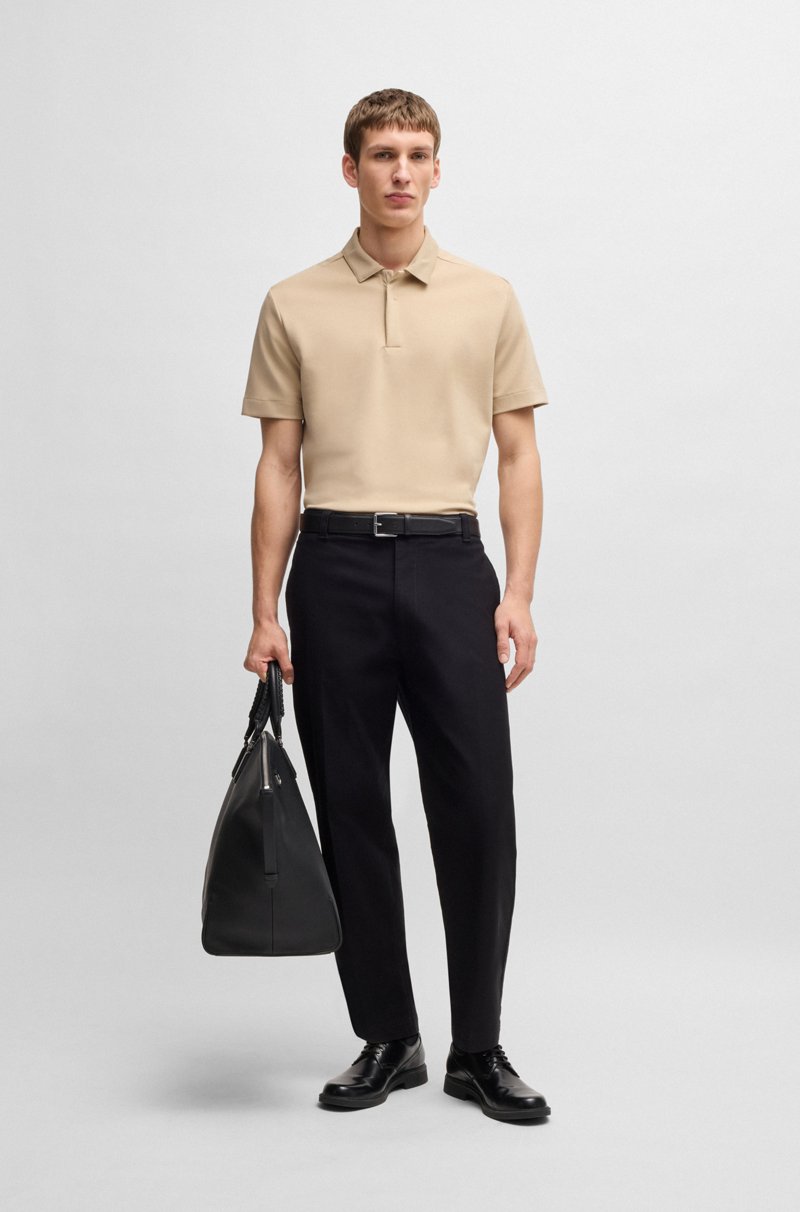 Hugo Boss Polo De Algodón Con Propiedades Antibacterianas