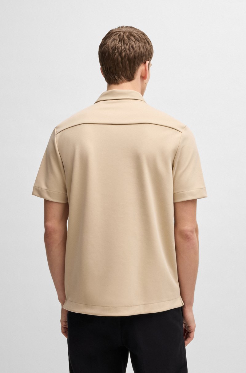 Hugo Boss Polo De Algodón Con Propiedades Antibacterianas