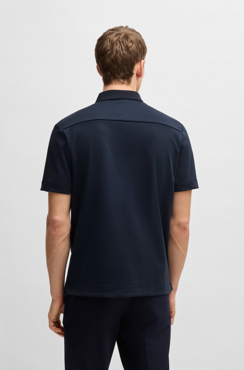 Hugo Boss Polo De Algodón Con Propiedades Antibacterianas
