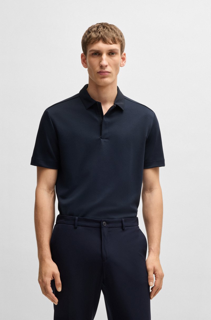 Hugo Boss Polo de algodón con propiedades antibacterianas