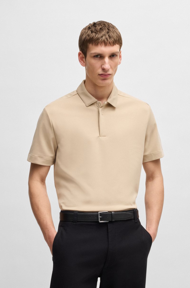 Hugo Boss Polo de algodón con propiedades antibacterianas