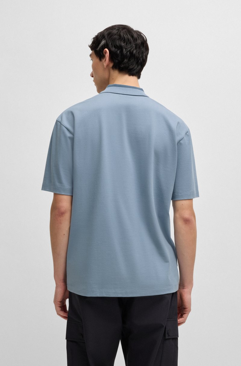 Hugo Boss Polo De Algodón Elástico HUGO X RB Con Logo De Carbono Sutil