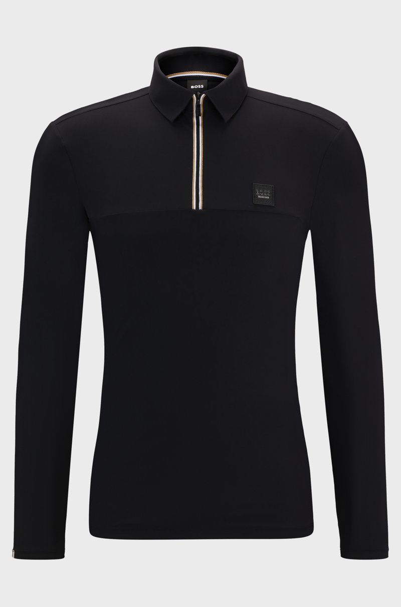 Hugo Boss Polo de equitación para doma confeccionado en material de secado rápido