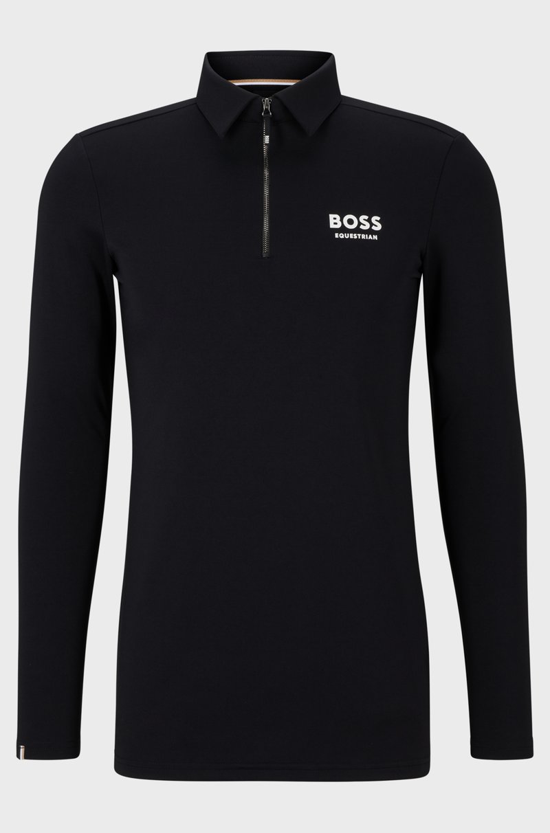 Hugo Boss Polo de equitación para doma confeccionado en material superelástico