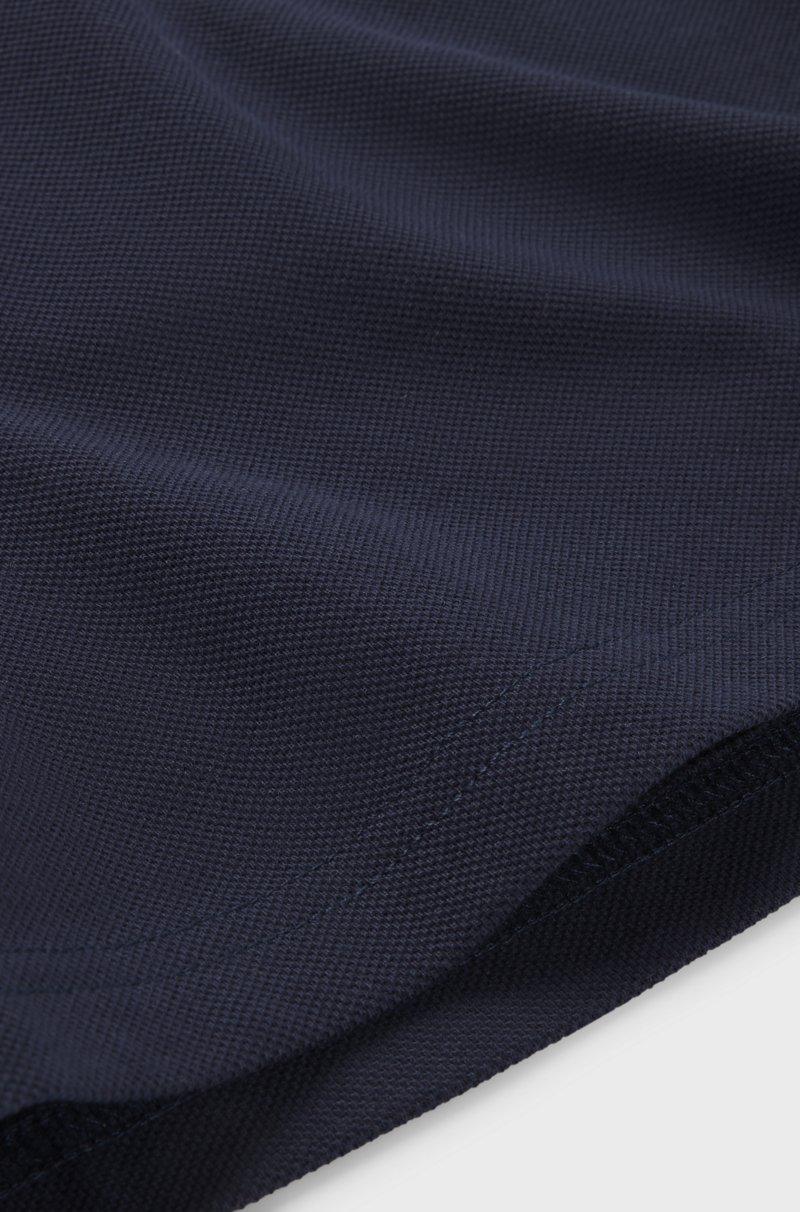 Hugo Boss Polo De Piqué De Algodón Con Logo Estampado Para Niños