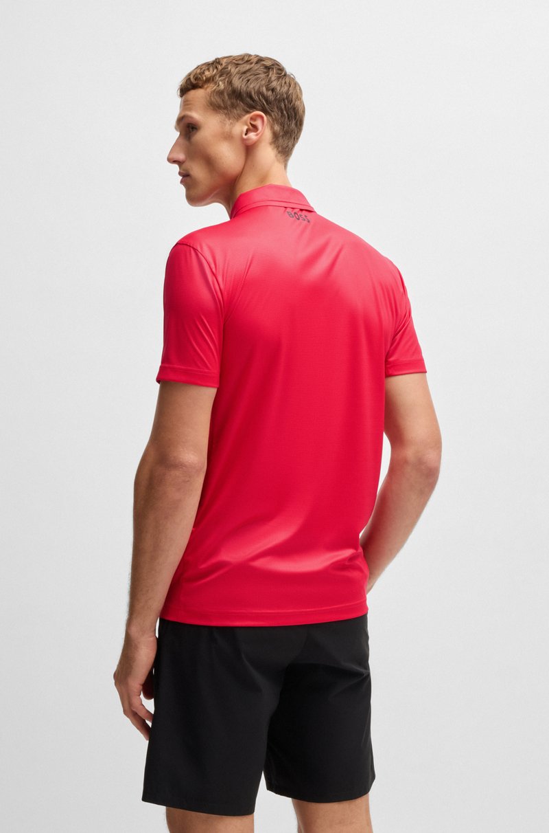 Hugo Boss Polo Deportivo Paddy Slim Fit Con Protección UV