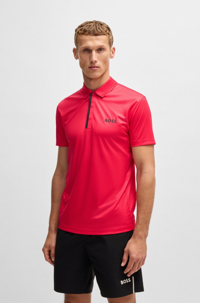 Hugo Boss Polo deportivo Paddy slim fit con protección UV