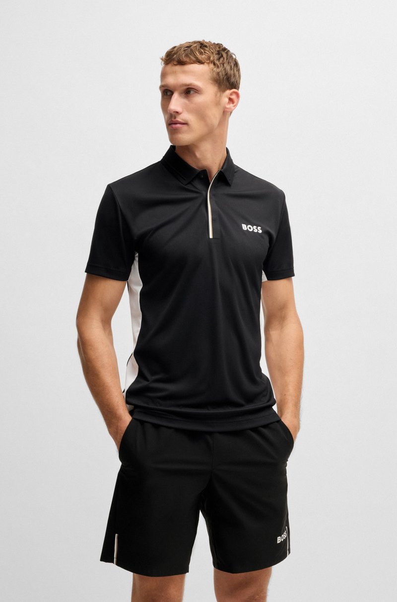 Hugo Boss Polo deportivo Paddy slim fit con protección UV