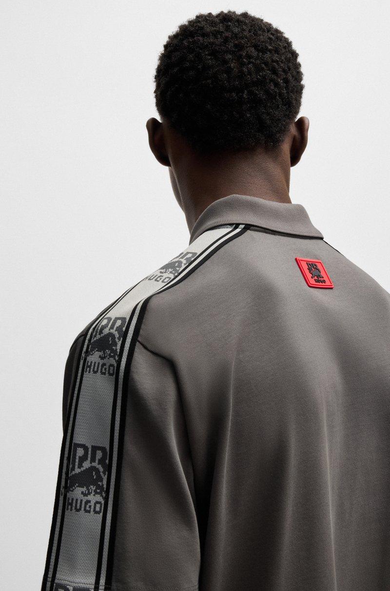 Hugo Boss Polo HUGO X RB De Algodón Con Cinta De La Marca