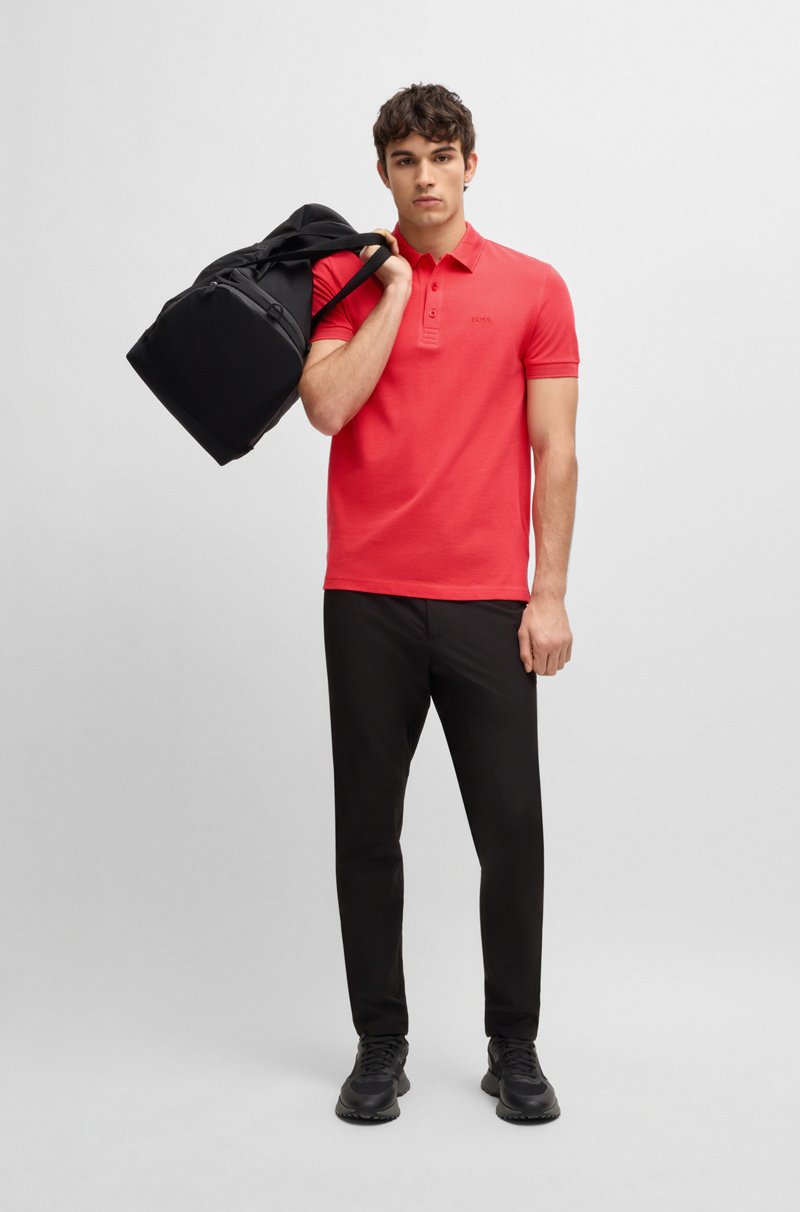 Hugo Boss Polo Paddy De Piqué De Algodón Con Logo En El Reverso Del Cuello