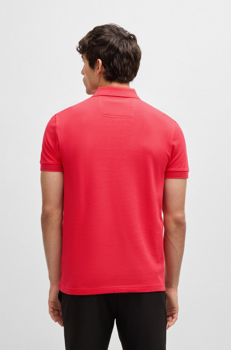 Hugo Boss Polo Paddy De Piqué De Algodón Con Logo En El Reverso Del Cuello