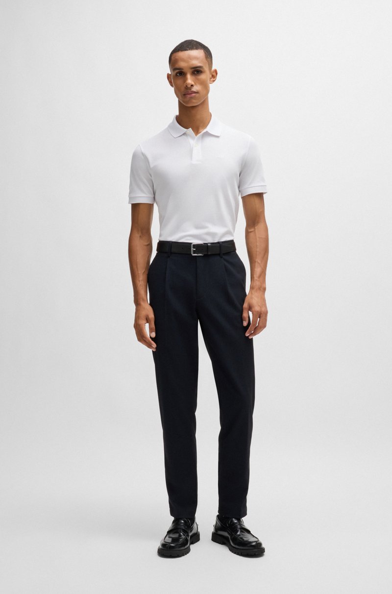 Hugo Boss Polo Pallas Regular Fit De Algodón Con Logo Bordado