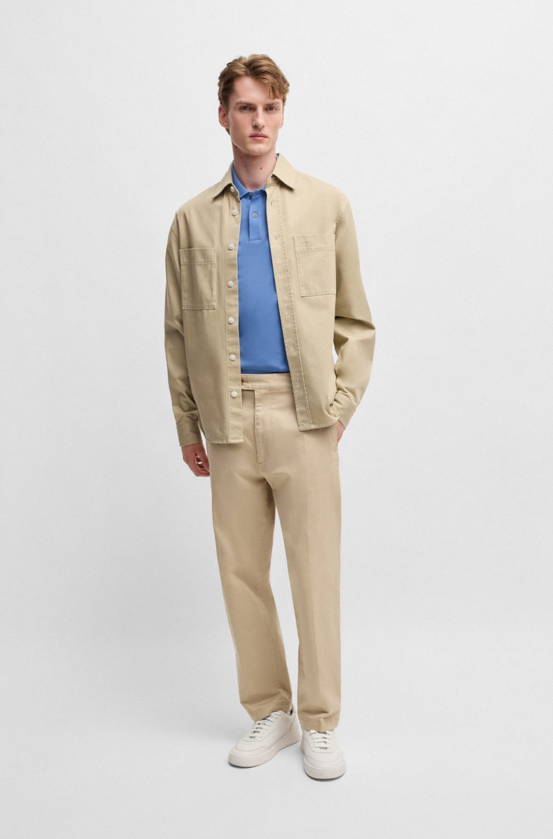 Hugo Boss Polo Pallas Regular Fit De Algodón Con Logo Bordado