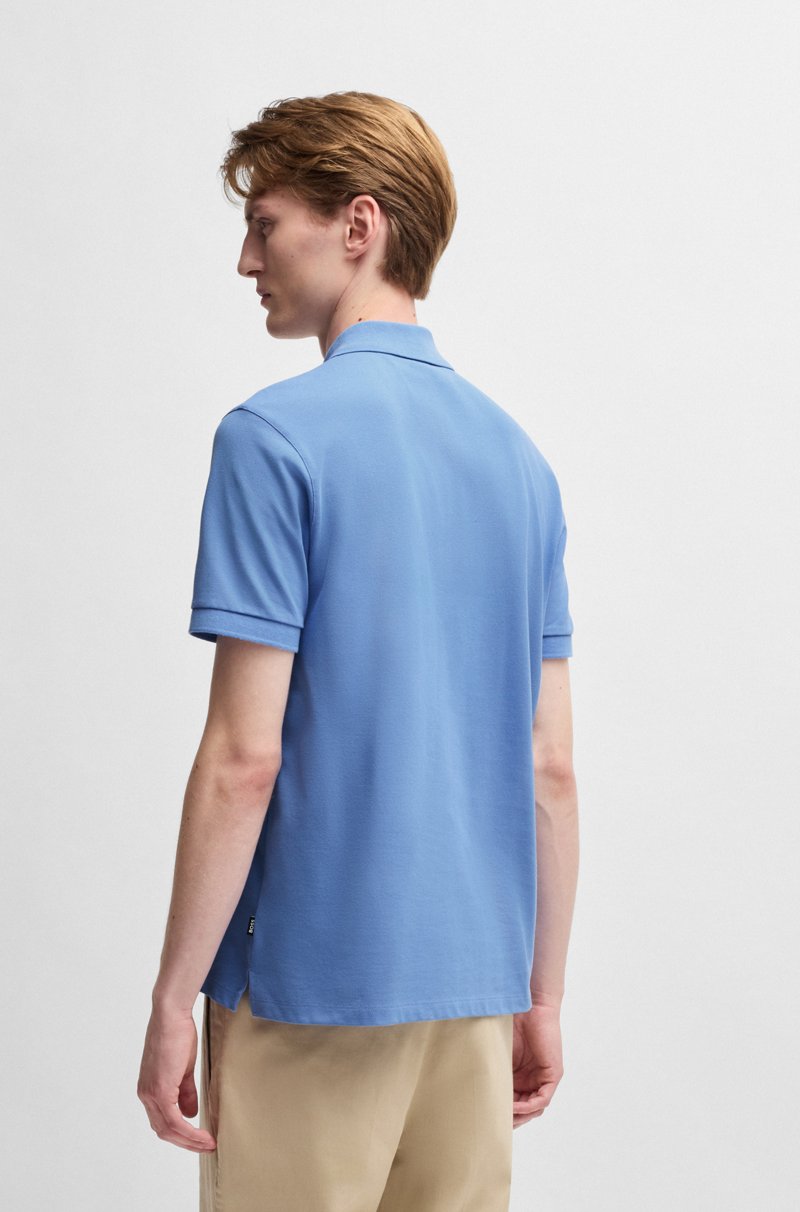 Hugo Boss Polo Pallas Regular Fit De Algodón Con Logo Bordado