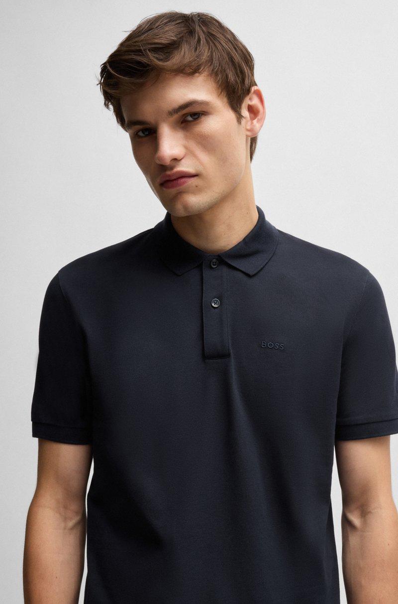 Hugo Boss Polo Pallas Regular Fit De Algodón Con Logo Bordado