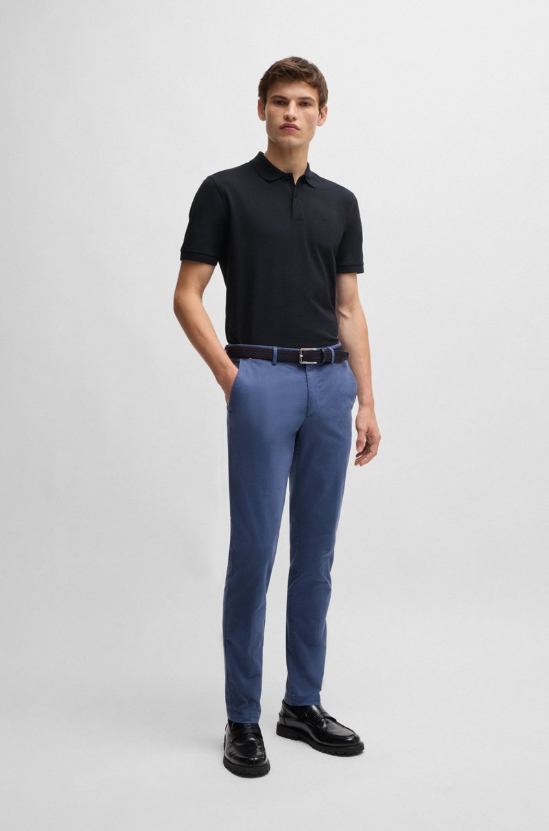 Hugo Boss Polo Pallas Regular Fit De Algodón Con Logo Bordado