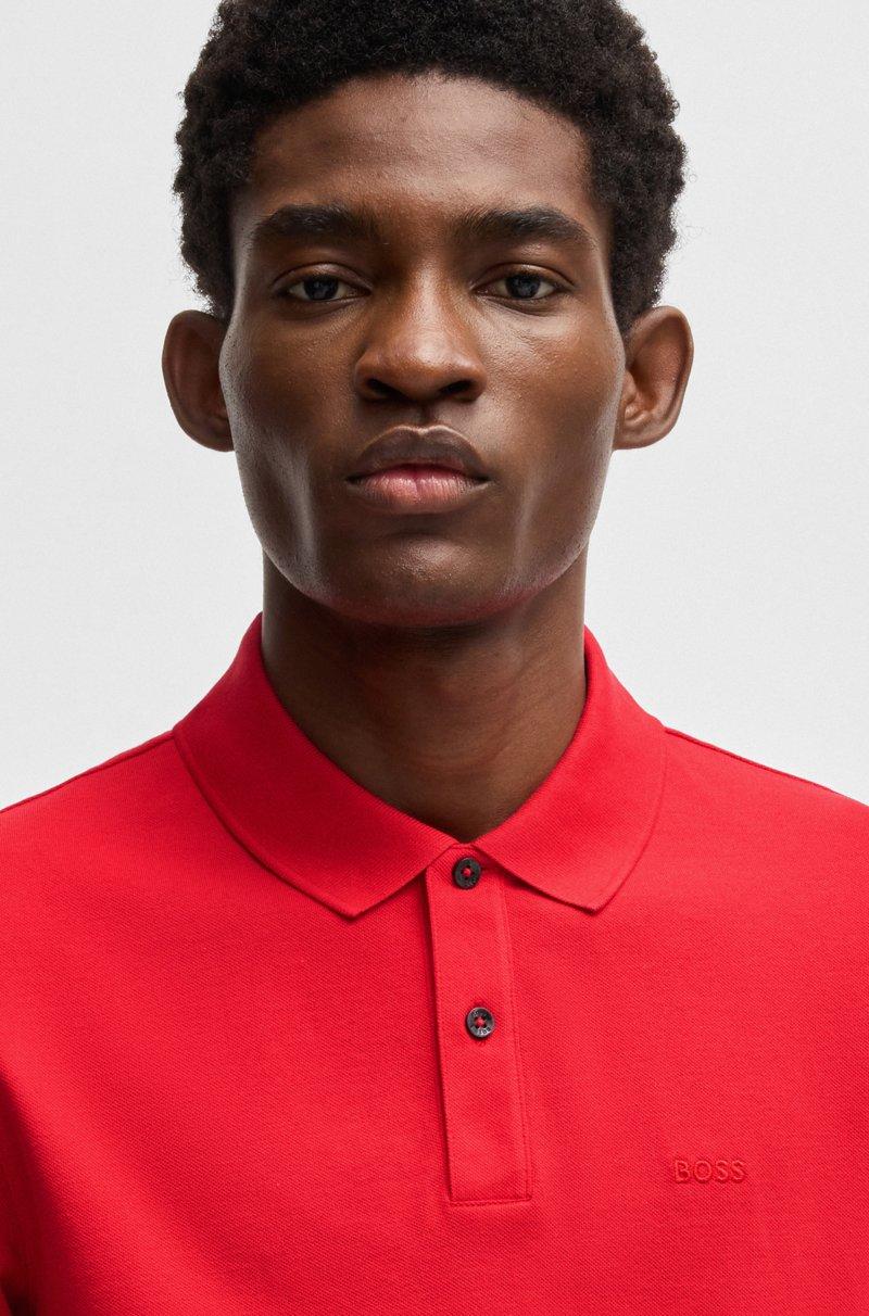 Hugo Boss Polo Pallas Regular Fit De Algodón Con Logo Bordado