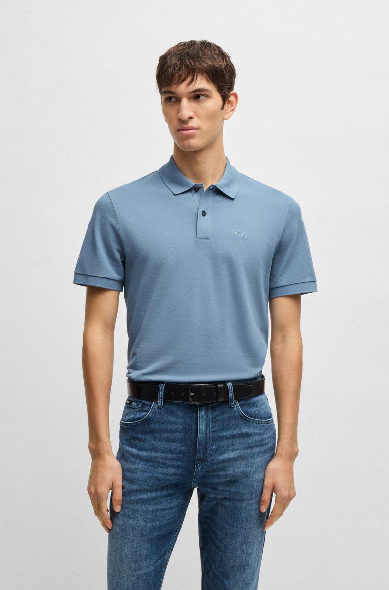 Hugo Boss Polo Pallas regular fit de algodón con logo bordado