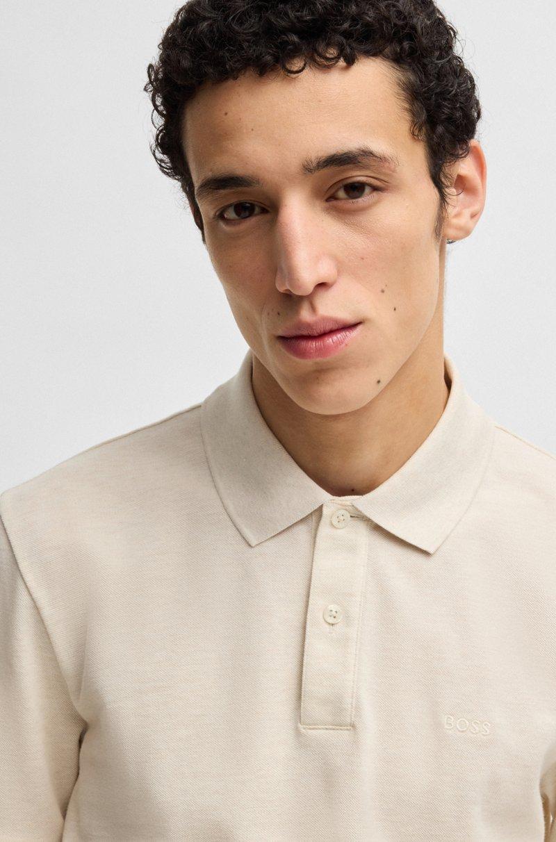 Hugo Boss Polo Pallas Regular Fit De Algodón Con Logo Bordado