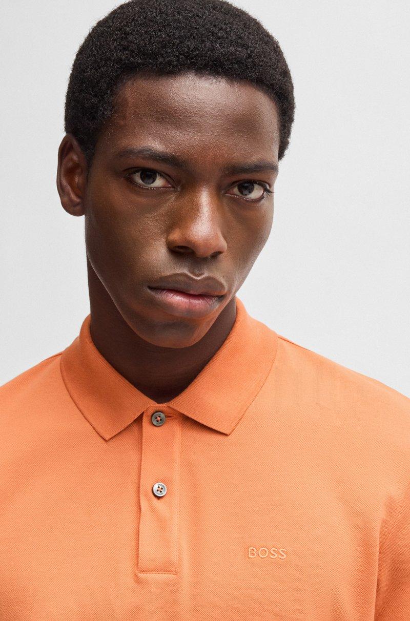 Hugo Boss Polo Pallas Regular Fit De Algodón Con Logo Bordado