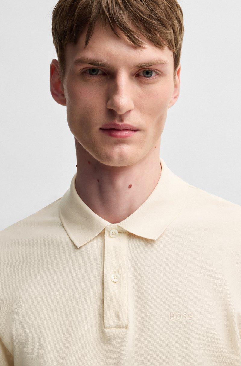 Hugo Boss Polo Pallas Regular Fit De Algodón Con Logo Bordado