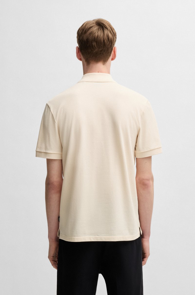 Hugo Boss Polo Pallas Regular Fit De Algodón Con Logo Bordado