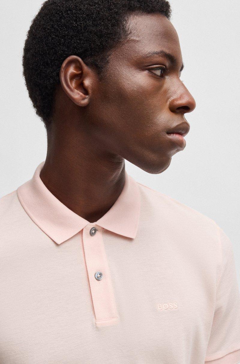 Hugo Boss Polo Pallas Regular Fit De Algodón Con Logo Bordado