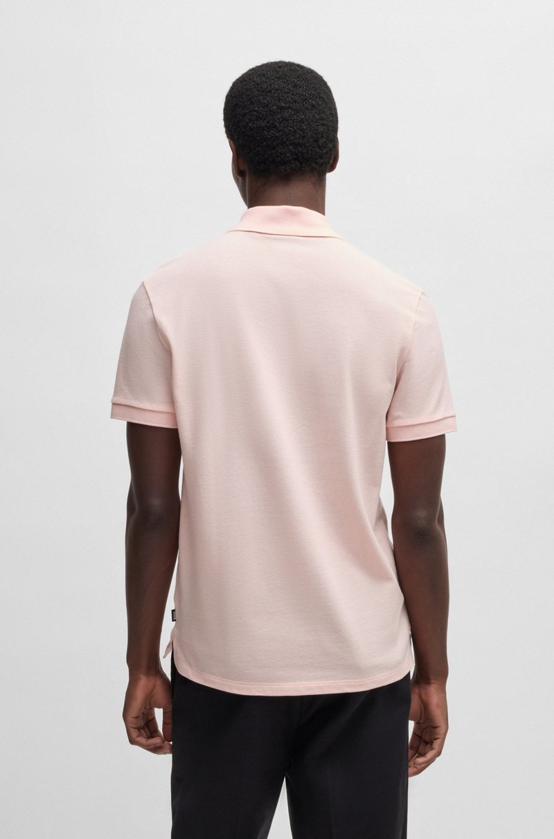 Hugo Boss Polo Pallas Regular Fit De Algodón Con Logo Bordado