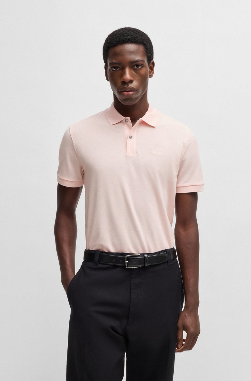 Hugo Boss Polo Pallas regular fit de algodón con logo bordado