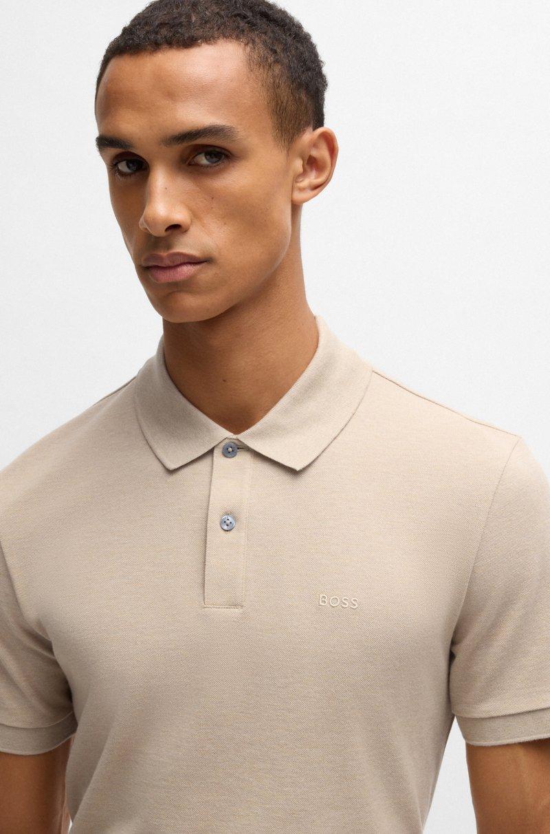 Hugo Boss Polo Pallas Regular Fit De Algodón Con Logo Bordado