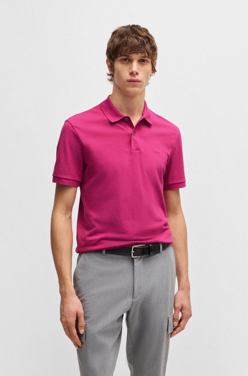 Hugo Boss Polo Pallas regular fit de algodón con logo bordado