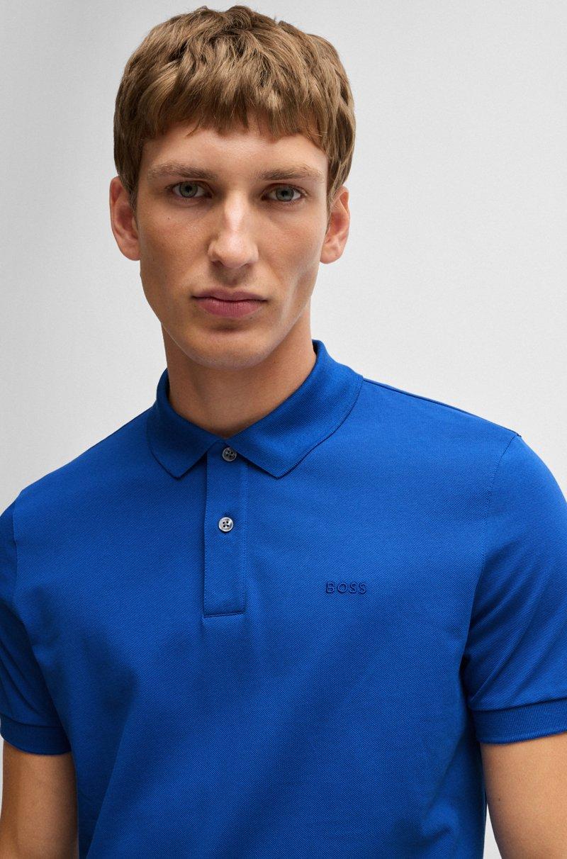 Hugo Boss Polo Pallas Regular Fit De Algodón Con Logo Bordado