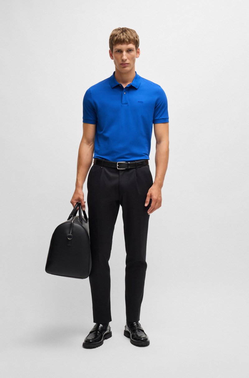 Hugo Boss Polo Pallas Regular Fit De Algodón Con Logo Bordado