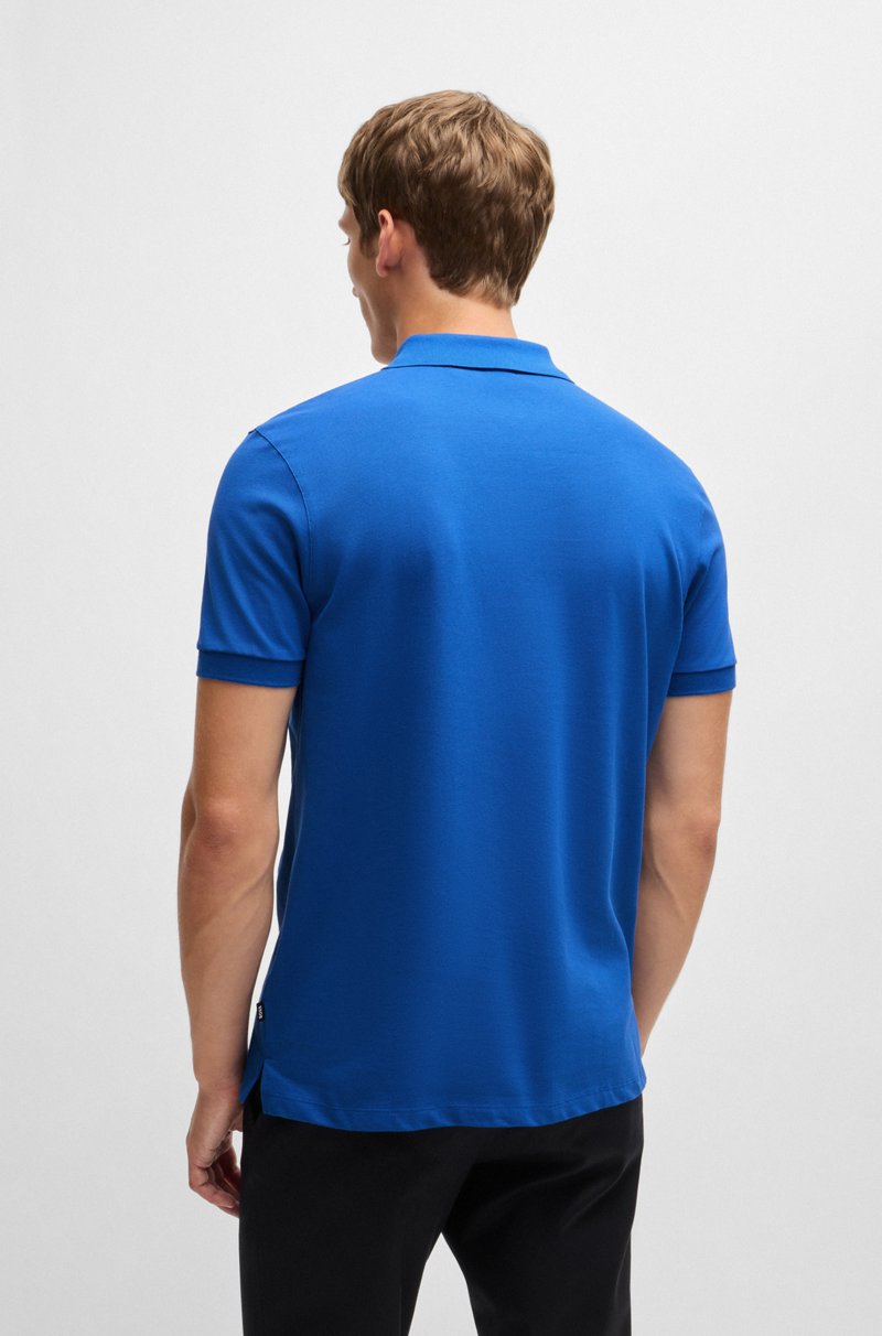 Hugo Boss Polo Pallas Regular Fit De Algodón Con Logo Bordado